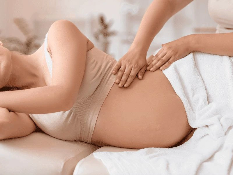 Pregnancy massage therapy in Las Palmas